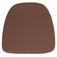 Flash Furniture BH-BRN-GG Foam Brown Fabric Chiavari Chair Cushion